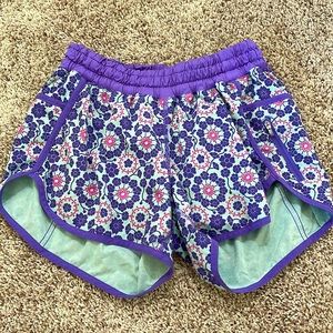 Lululemon high rise lined short